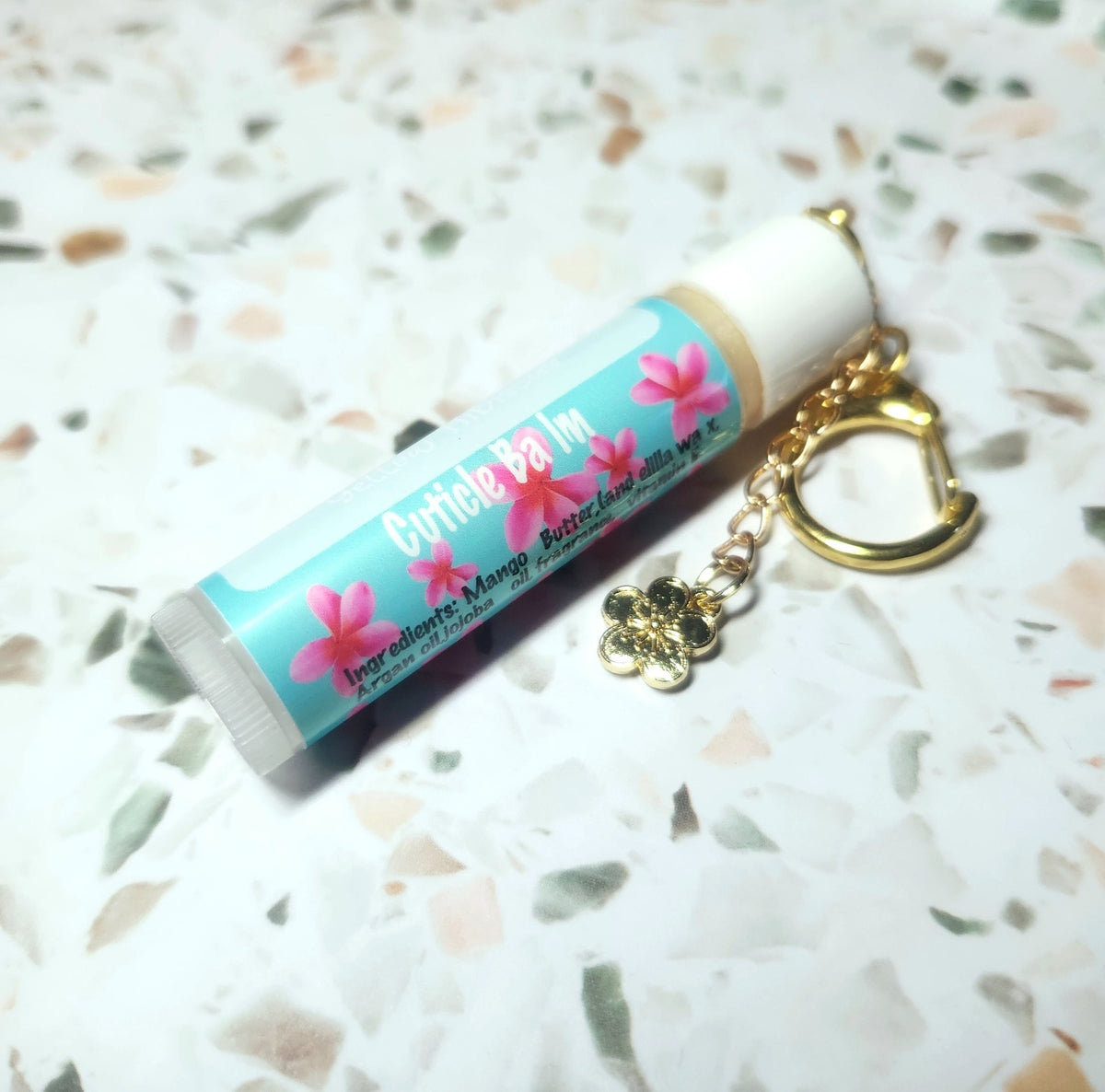 Angel Wings Creations: Anniversary Cuticle Balm Keychain 