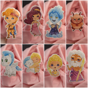 Golly Oodelally Designs: "Dreams are for Rookies" Hercules Sticker Set OVERSTOCK