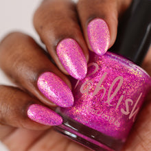 "Stardrop" is a neon purple with glowing pink/copper/green shifting flakes.

15ml Bottle