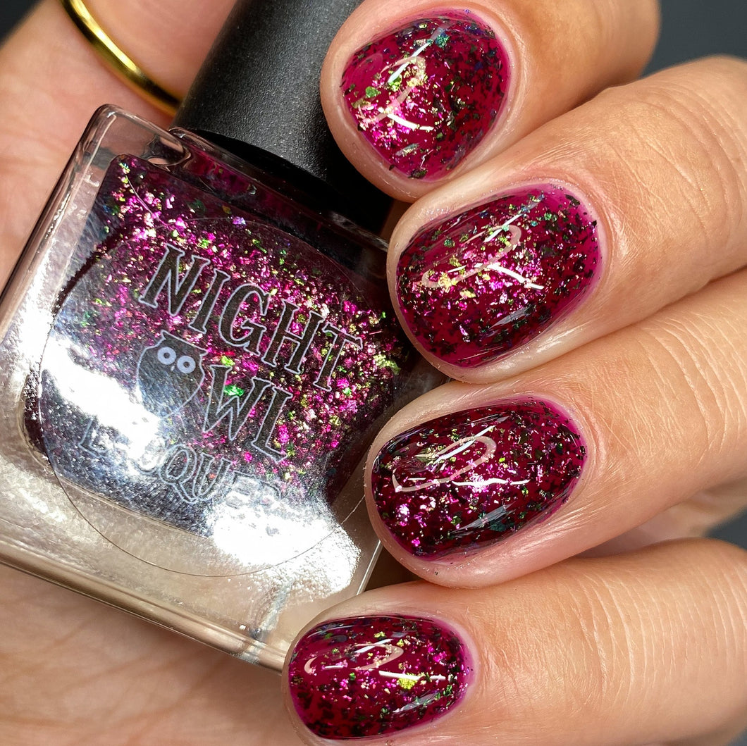 Night Owl Lacquer continues their 'Bob's Burgers' series with a polish inspired by a  quote from Tina!

