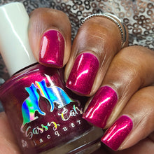 Sassy Cats Lacquer: "Pom Cran Glam" *OVERSTOCK*