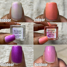 BCB Lacquers: Mother's Day Duo "We Have Food at Home" (Solar) and "Because I Said So!" (Solar) *OVERSTOCK*