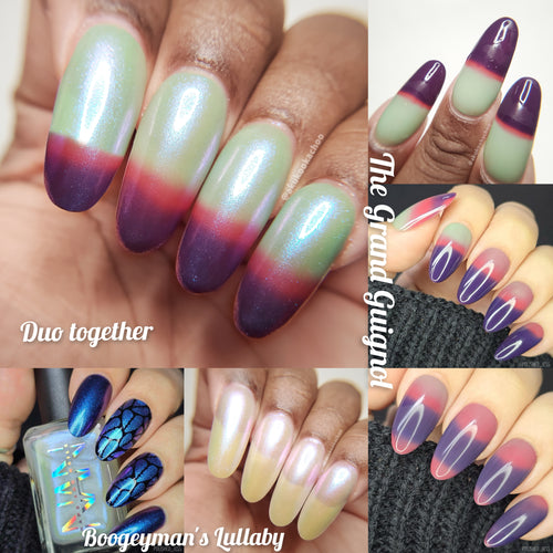 Naps and Nails has created a Halloween duo inspired by The Boogeyman in A Babysitter's Guide to Monster Hunting!

