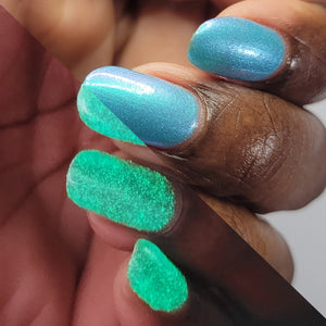 Naps and Nails: "Fun Island" (Glow in the Dark) *OVERSTOCK*