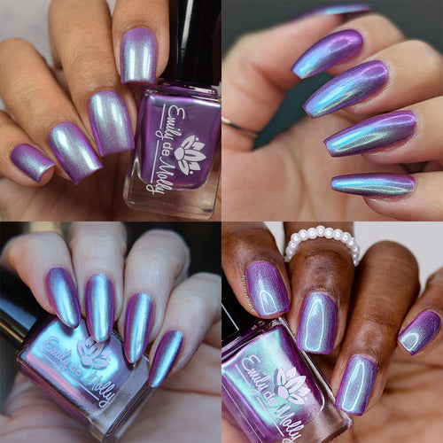 Emily de Molly continues their 'Rocks & Minerals' series with a polish inspired by fluorite!  