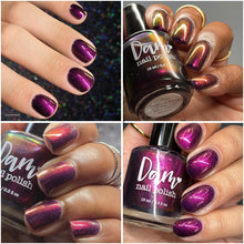 "The Demon King" has a deep violet base with pink, orange, and gold shifting shimmers.

15ml Bottle