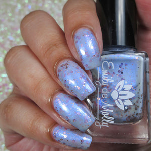 Emily de Molly: "Blue Winged Glow" *OVERSTOCK*