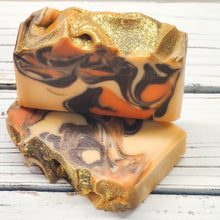 Handmade Natural Beauty: "Pumpkin and Cardamom" Coconut Cream Silk Soap OVERSTOCK