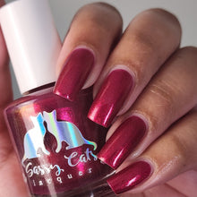 Sassy Cats Lacquer: "Pom Cran Glam" *OVERSTOCK*