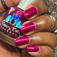 Sassy Cats Lacquer: "Pom Cran Glam" *OVERSTOCK*