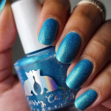 Sassy Cats Lacquer: "Blue Hour Bloom" (Reflective) *OVERSTOCK*