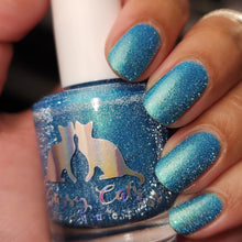 Sassy Cats Lacquer: "Blue Hour Bloom" (Reflective) *OVERSTOCK*