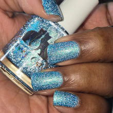 Sassy Cats Lacquer: "Blue Hour Bloom" (Reflective) *OVERSTOCK*