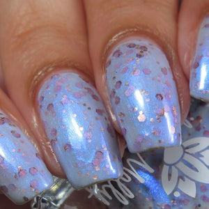 Emily de Molly: "Blue Winged Glow" *OVERSTOCK*