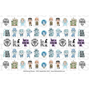 Ribbits Stickits "Hitchhiking Ghosts" Waterslide Decals *CAPPED PRE-ORDER*