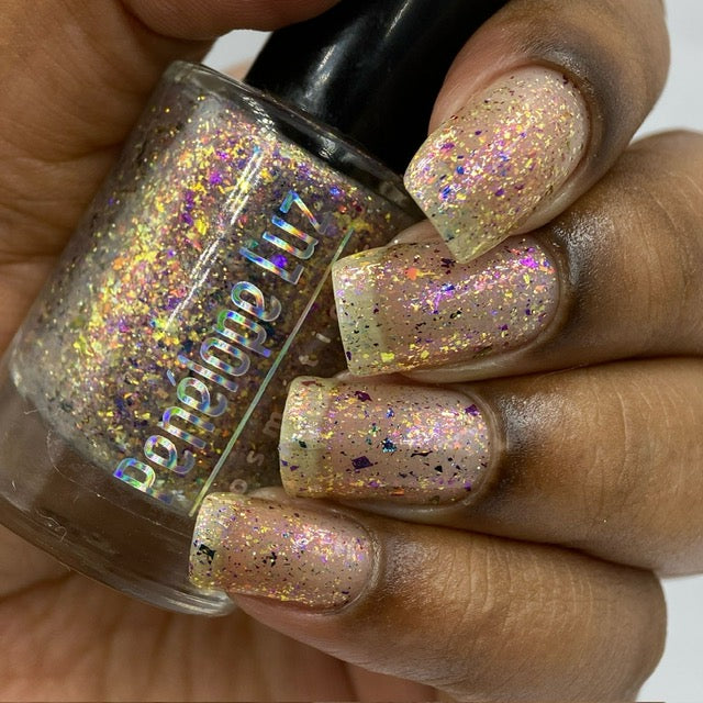 Penelope Luz continues their 'Goddesses of Mythology' series with a polish inspired by Lakshmi!  