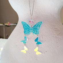 Baroness X: "Butterfly Aura" Necklace *OVERSTOCK*