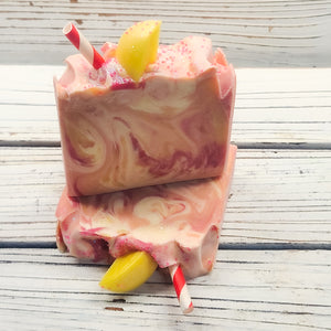 Handmade Natural Beauty: Handmade Soap "Raspberry Lemonade" *CAPPED PRE-ORDER*