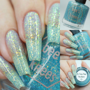 Bee's Knees Lacquer: "It's Time That You Burn" OVERSTOCK