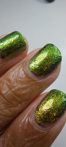 Grace-full Nail Polish: "Green Eyed Monster" OVERSTOCK