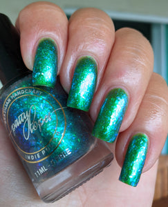 Indie Polish by Patty Lopes: DUO "Canopy Vista" and "Water Leaf" OVERSTOCK