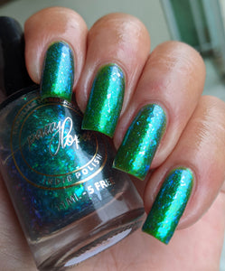 Indie Polish by Patty Lopes: DUO "Canopy Vista" and "Water Leaf" OVERSTOCK