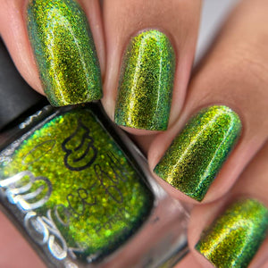 Grace-full Nail Polish: "Green Eyed Monster" OVERSTOCK