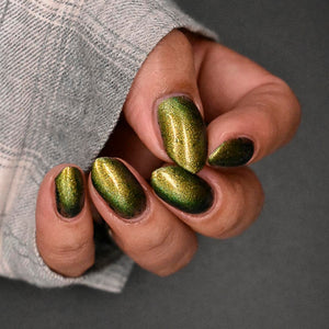 Grace-full Nail Polish: "Green Eyed Monster" OVERSTOCK