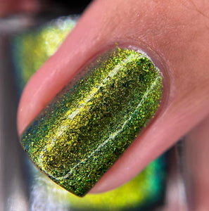 Grace-full Nail Polish: "Green Eyed Monster" OVERSTOCK