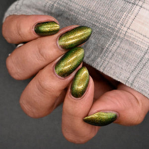 Grace-full Nail Polish: "Green Eyed Monster" OVERSTOCK