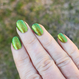 Grace-full Nail Polish: "Green Eyed Monster" OVERSTOCK