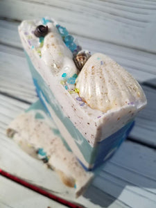 Handmade Natural Beauty: Goat Milk Soap "Shoreline" *OVERSTOCK*