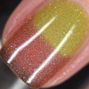 Pampered Polishes: "Feeling Gourd" (Thermal) *OVERSTOCK*