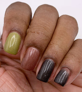 Pampered Polishes: "Feeling Gourd" (Thermal) *OVERSTOCK*