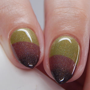 Pampered Polishes: "Feeling Gourd" (Thermal) *OVERSTOCK*