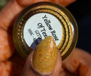 MJ Lacquer: "Yellow Rose of Texas" (Glow in the Dark) *OVERSTOCK*