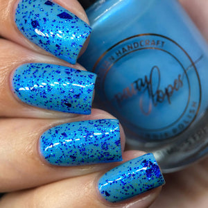 Indie Polish by Patty Lopes: DUO "Wonderful Sky" and "Blue" *OVERSTOCK*