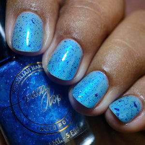 Indie Polish by Patty Lopes: DUO "Wonderful Sky" and "Blue" *OVERSTOCK*