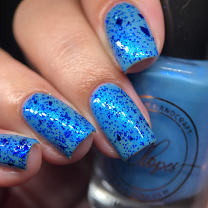 Indie Polish by Patty Lopes: DUO "Wonderful Sky" and "Blue" *OVERSTOCK*