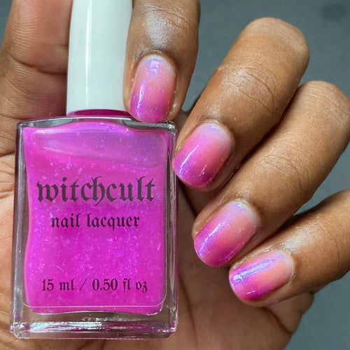 Witchcult Nail Lacquer continues their 'Bugs & Insects' series with a polish inspired by the Roseate Skimmer Dragonfly!

