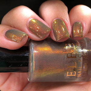 ELBE Nail Polish: SINGLE BOTTLE "Dark Knight" *OVERSTOCK*