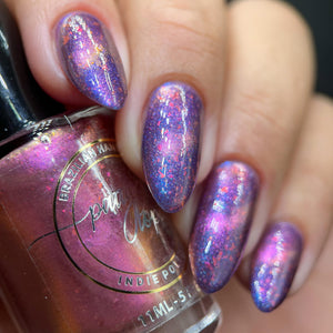 Indie Polish by Patty Lopes: DUO "Beauty Lilies" (Magnetic) and "Giant Lake" *OVERSTOCK*