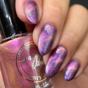 Indie Polish by Patty Lopes: DUO "Beauty Lilies" (Magnetic) and "Giant Lake" *OVERSTOCK*