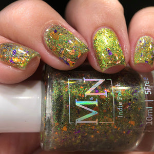 M&N Polish: Halloween Duo "Black Flame" and "Forbidden Forest" (Magnetic) *OVERSTOCK*