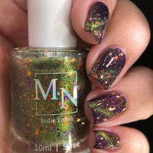 M&N Polish: Halloween Duo "Black Flame" and "Forbidden Forest" (Magnetic) *OVERSTOCK*