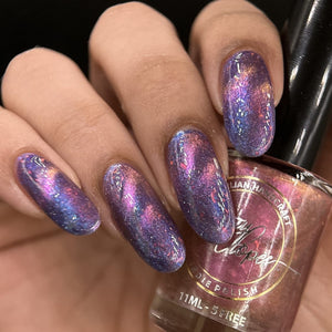 Indie Polish by Patty Lopes: DUO "Beauty Lilies" (Magnetic) and "Giant Lake" *OVERSTOCK*