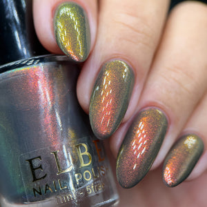 ELBE Nail Polish: SINGLE BOTTLE "Dark Knight" *OVERSTOCK*