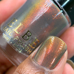 ELBE Nail Polish: SINGLE BOTTLE "Dark Knight" *OVERSTOCK*