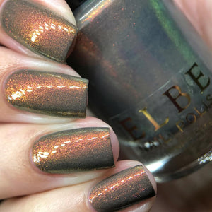 ELBE Nail Polish: SINGLE BOTTLE "Dark Knight" *OVERSTOCK*