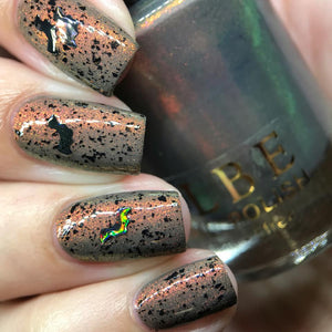 ELBE Nail Polish: DUO "Dark Knight" and "Bat" *OVERSTOCK*